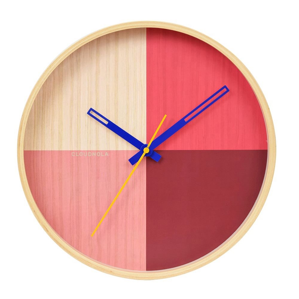 Flor Red Wall Clock - Image 0