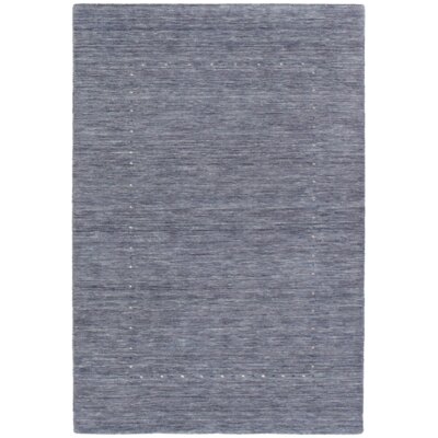 One-of-a-Kind Benetta Hand-Knotted New Age 4' x 5'1" Wool Area Rug in Gray - Image 0