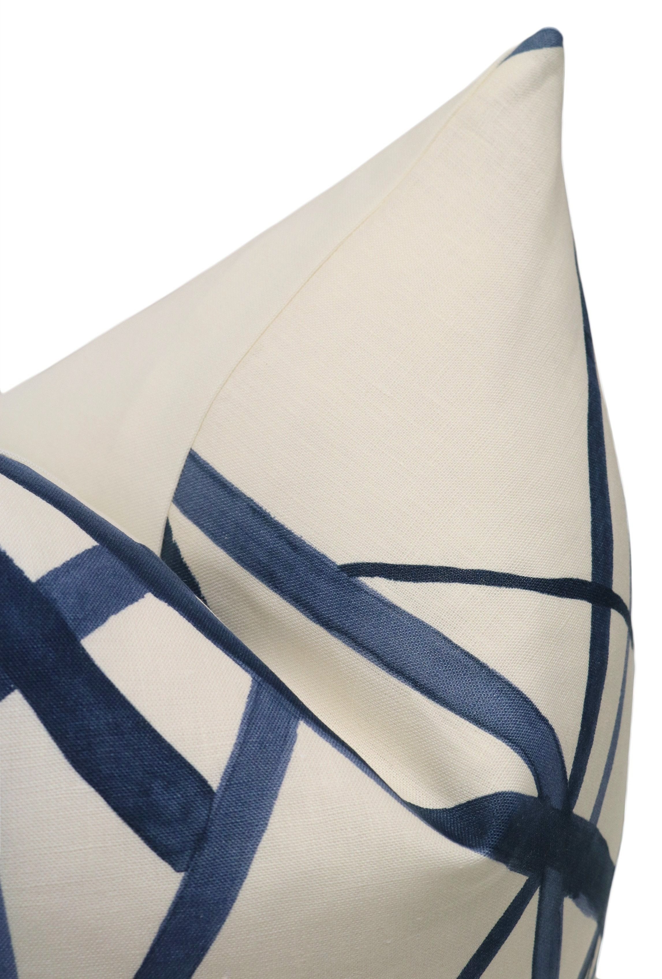 CHANNELS // PERIWINKLE - 26" X 26" - Image 2