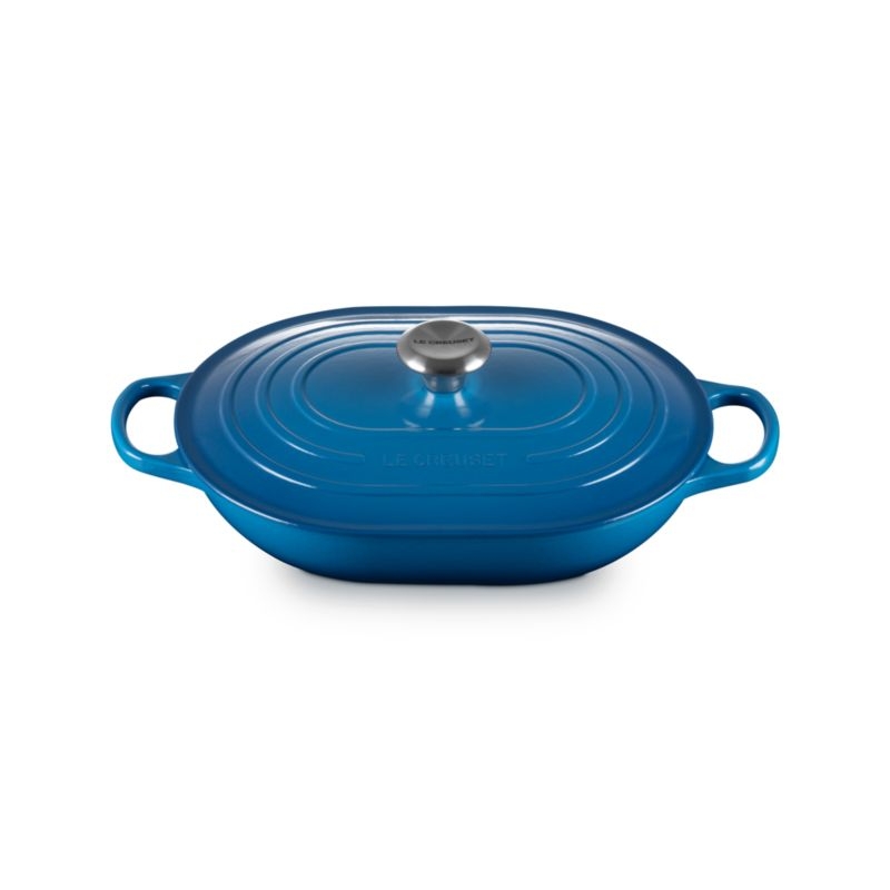 Le Creuset ® 3.75-Qt. Marseille Enameled Cast Iron Covered Oval Casserole Dish - Image 3