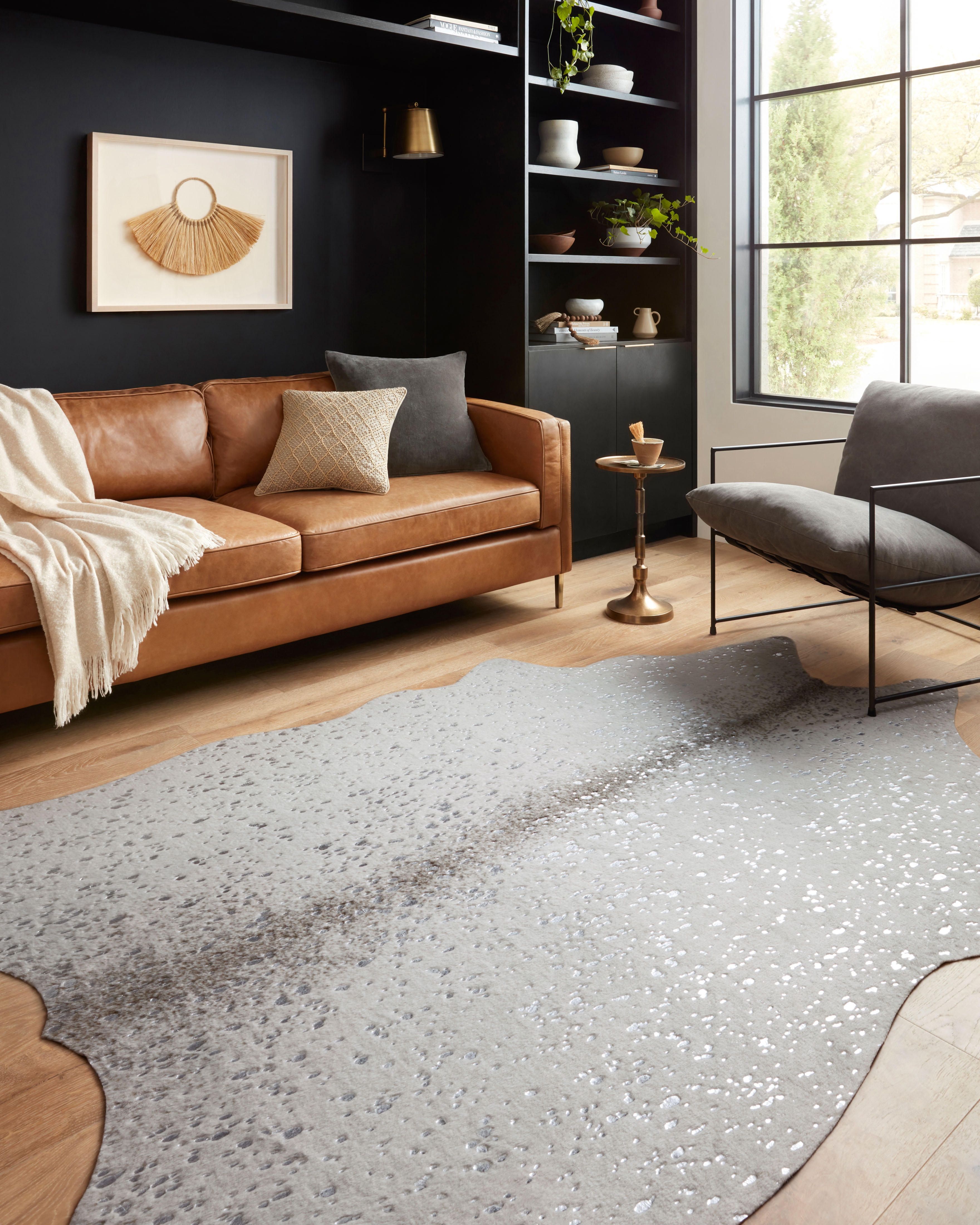 Loloi Bryce Stone / Silver 6'-2" x 8' - Image 2