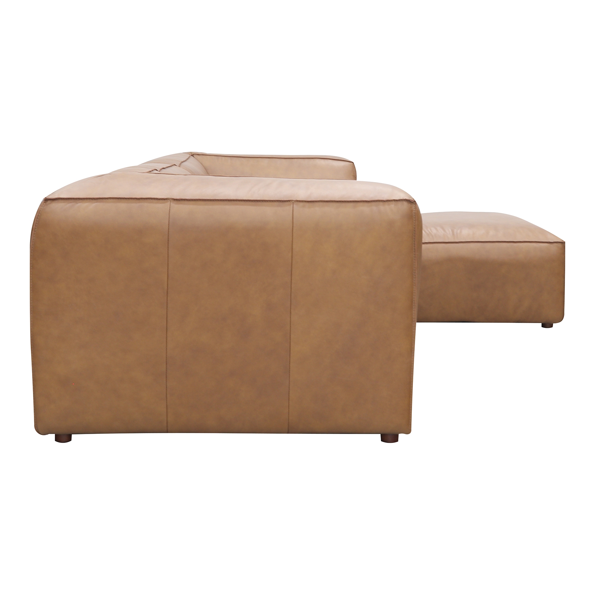 Form Lounge Modular Sectional Sonoran Tan Leather - Image 3