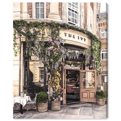 Fashion And Glam 'Cafe Time Pastel' Fashion Lifestyle By Oliver Gal Wall Art Print - Image 0