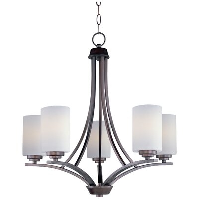 Bainsby 5 - Light Shaded Empire Chandelier - Image 0