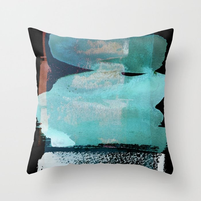 Eclectic 01 Throw Pillow by Iris Lehnhardt - Cover (20" x 20") With Pillow Insert - Outdoor Pillow - Image 0