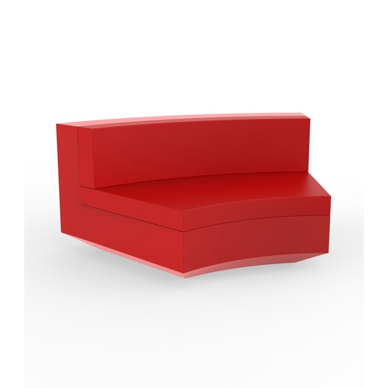 Vondom Vela - Sectional Sofa Circular Armless - Lacquered - Image 0