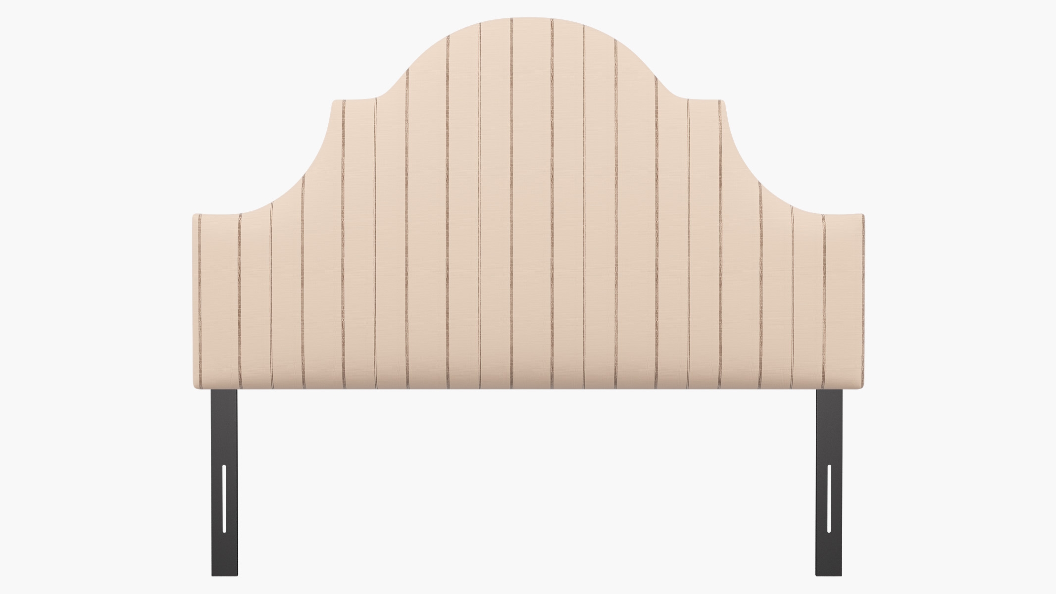 Regency Headboard, Charcoal Fritz, Queen - Image 1