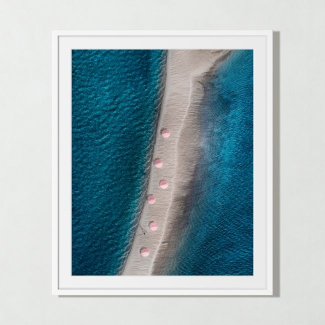 'Kamalame Cay, Bahamas' Photographic Print in White Frame, 31.5"x38" - Image 0
