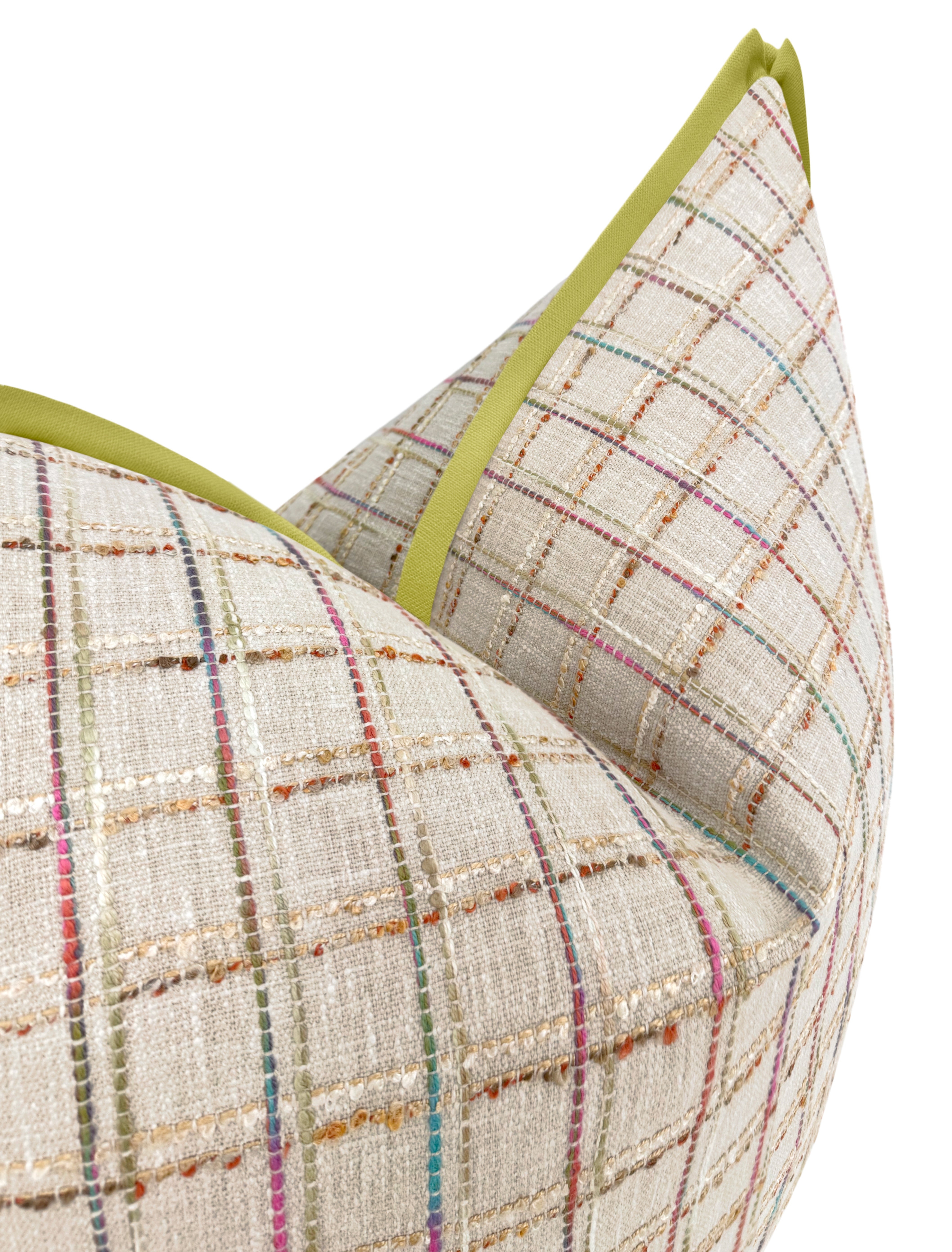 CHESTER // BRIGHT | LDC - 20" X 20" / BUTTERFLY FLANGE / Chartreuse - Image 0