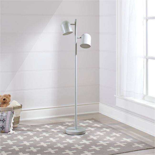 Gray Touch Floor Lamp - Image 1