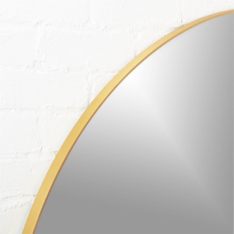 Infinity Brass Round Wall Mirror 48" - Image 2