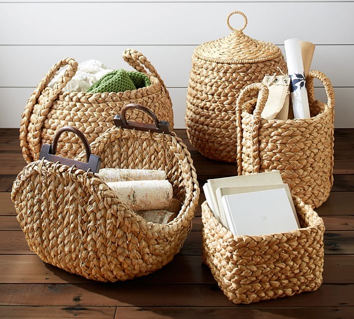 Beachcomber Basket, Natural, Large Tote - Image 1