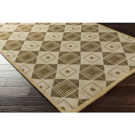Mugal Brown Indoor 2' x 3' Handmade Rug - Image 0