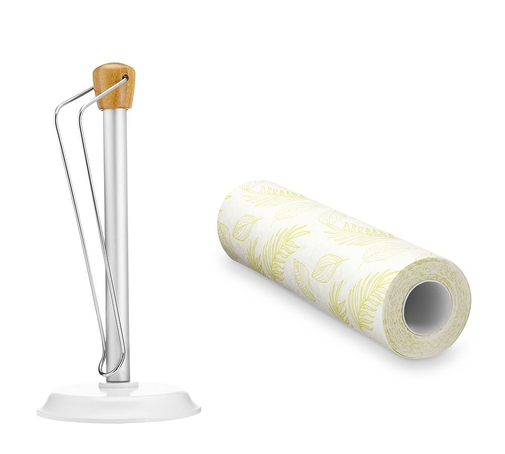 Paper Towel Holder with Reusable Paper Towel Alternative - Image 0