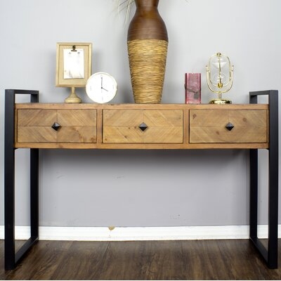 Delphine 3 Drawer Console Table - Image 0