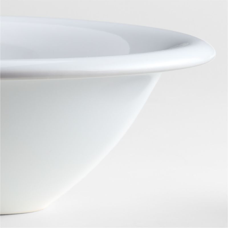 Caesna White Stoneware Cereal Bowls, Set of 8 - Image 5