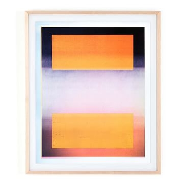 Glimpse Of My Reflection By David Grey, Matte Paper, Orange, 20 x 24 x 1.5, Medium - Image 0