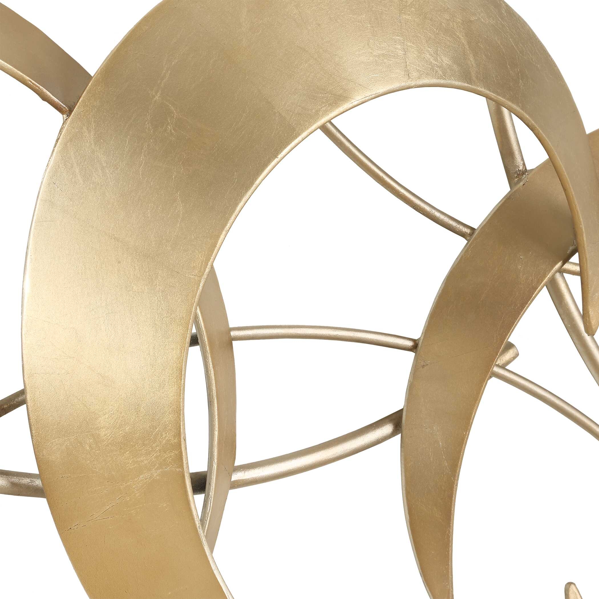 Motivate Gold Wall Art - Image 4