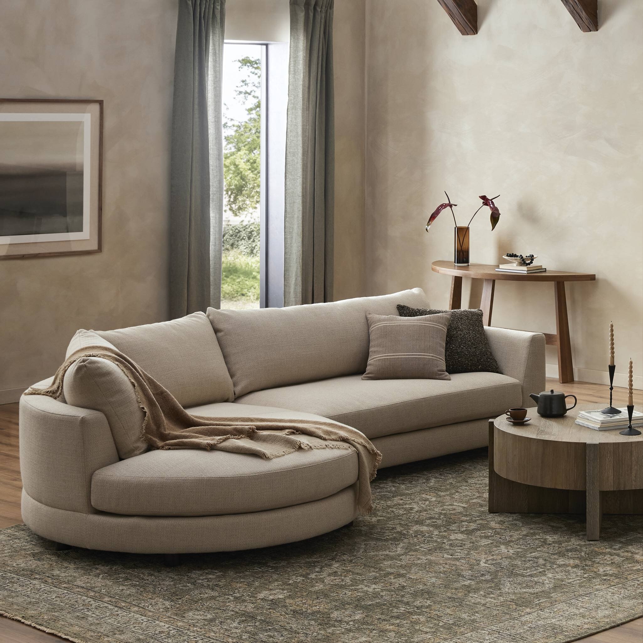 Sylvan 2-Piece Sectional - Irving Flax - Image 3