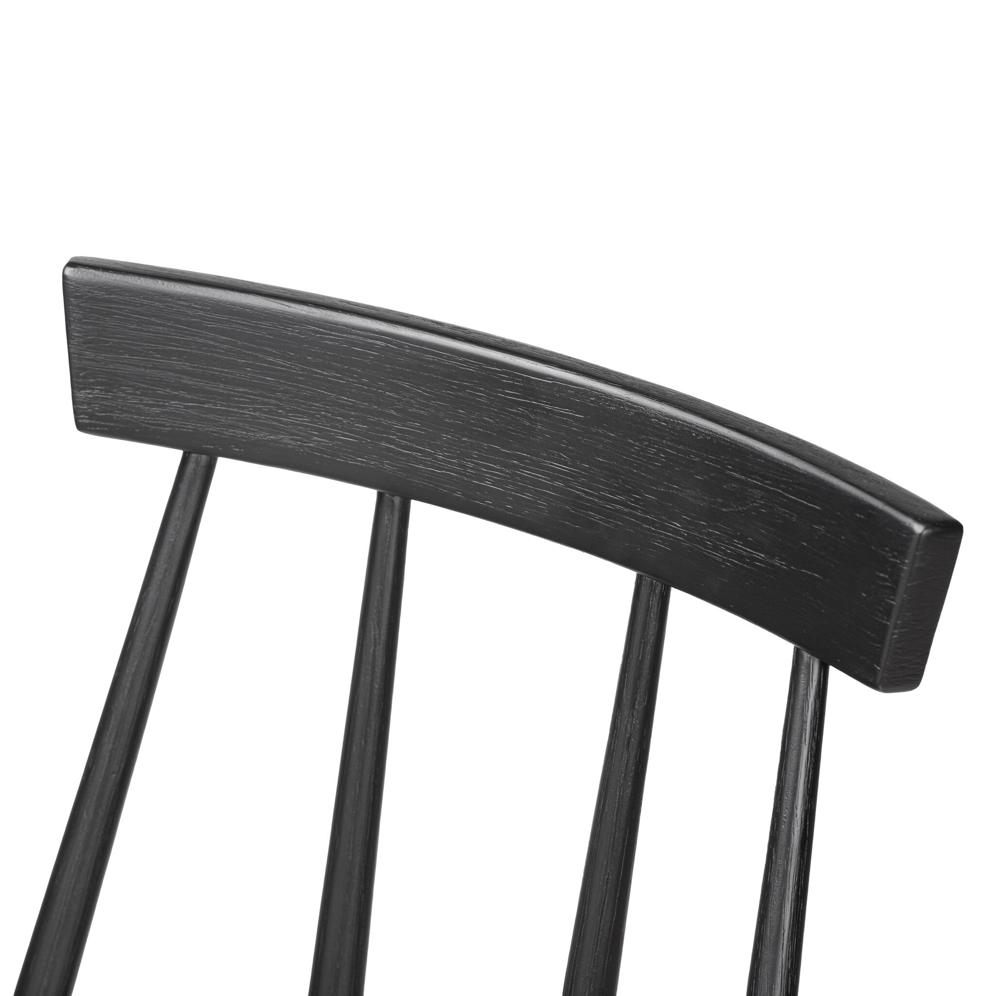 Bromley Dining Chair - Matte Black Parawood - Image 6