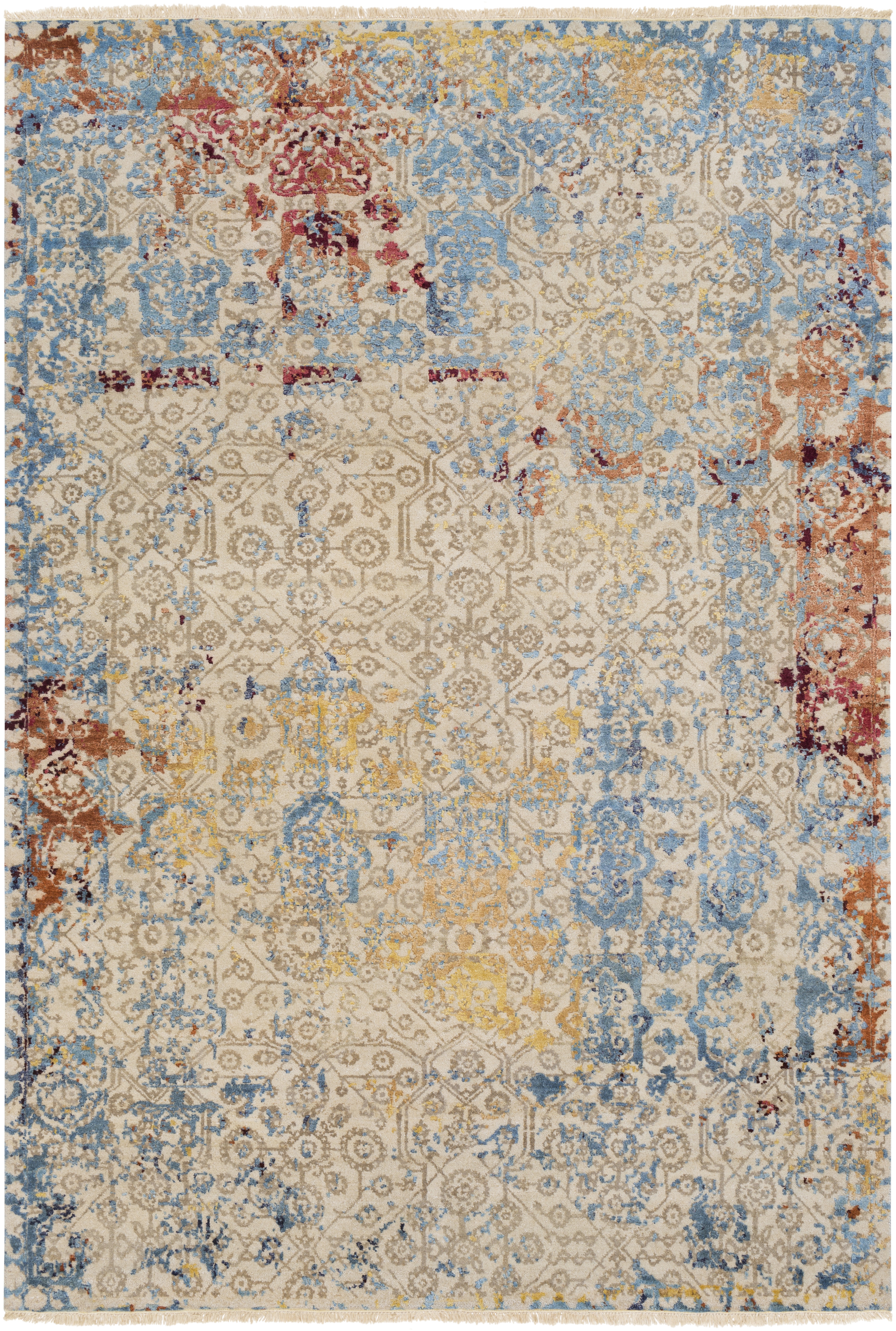 Colaba Blue Indoor 2' x 3' Handmade Rug - Image 0