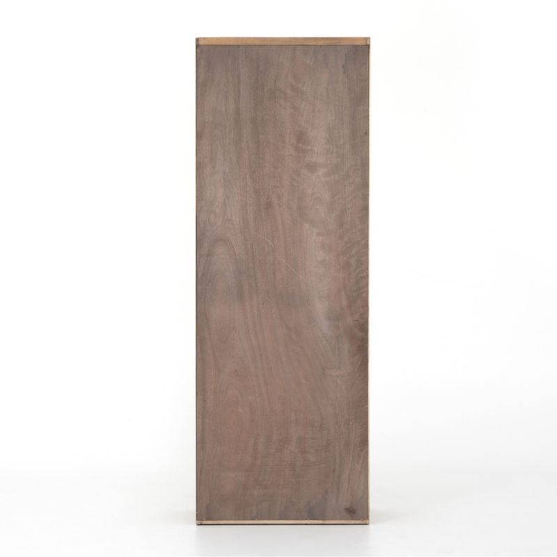 Natasha Solid Pine Wood Bookcase with Shelves - Image 6