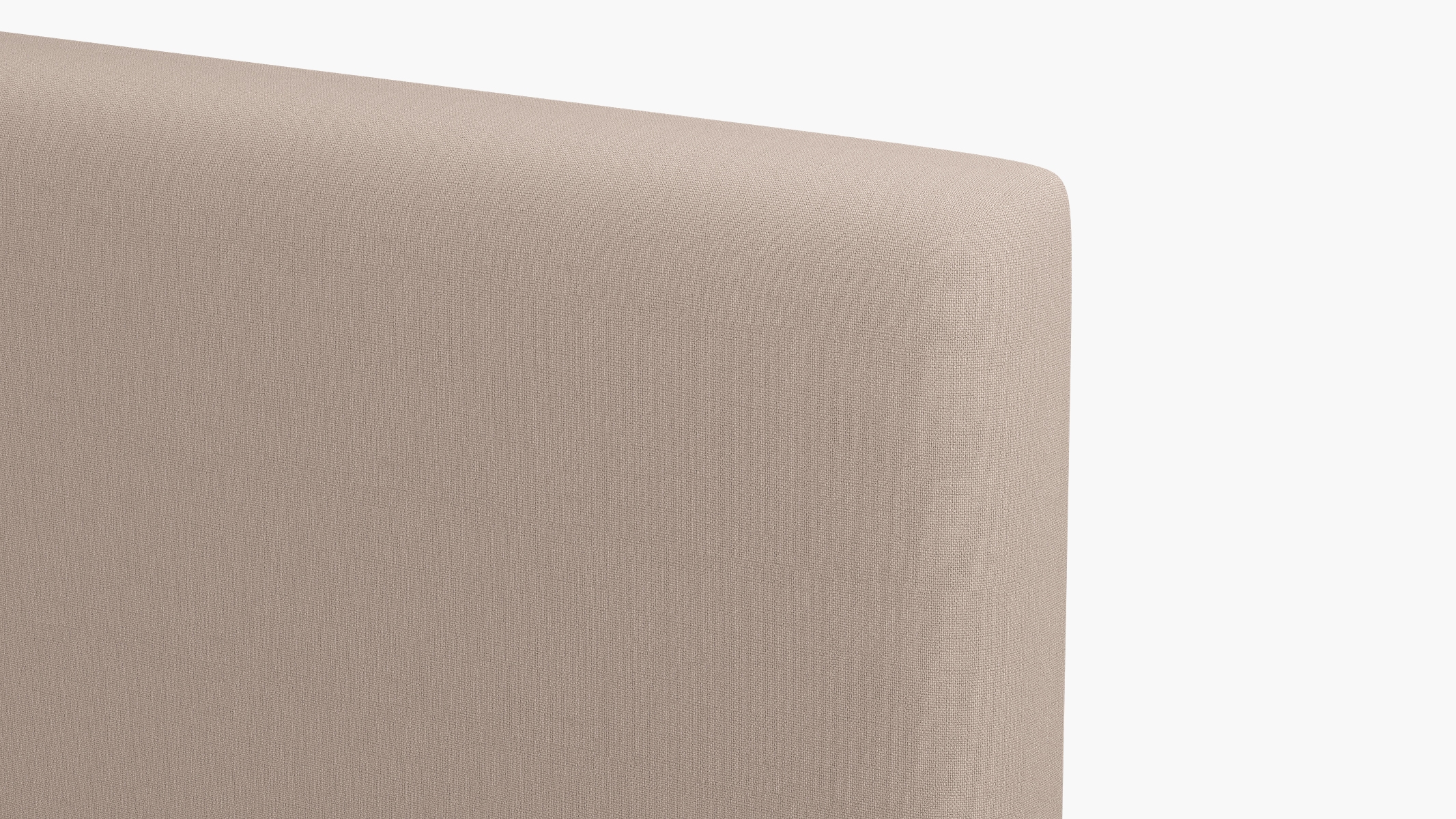 Square Back Headboard, Husk Everyday Linen, Queen - Image 2