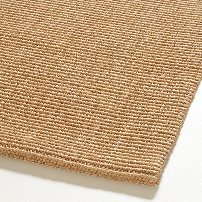 Sisal Almond Brown Area Rug 6'x9' - Image 2