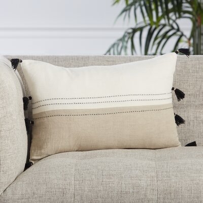 Ariene Rectangular Linen Pillow Cover & Insert - Image 0