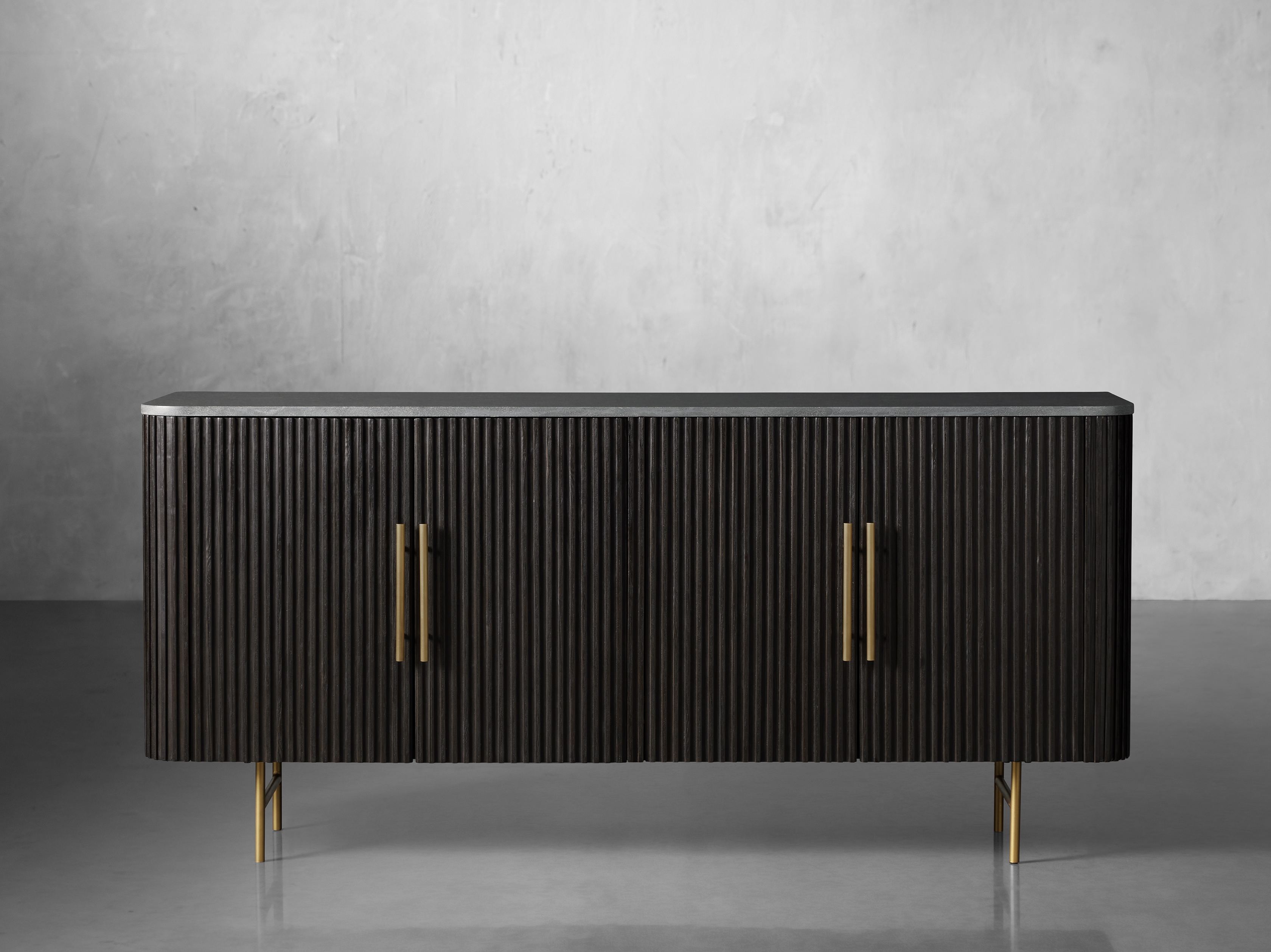 Finnley Sideboard in Stone Blue  Ebony/Bluestone - Image 0