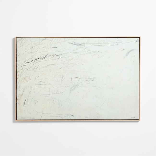 "Examination of the Rose" by Tyler Guinn 60"x40.5" Framed Wall Art Print - Image 0