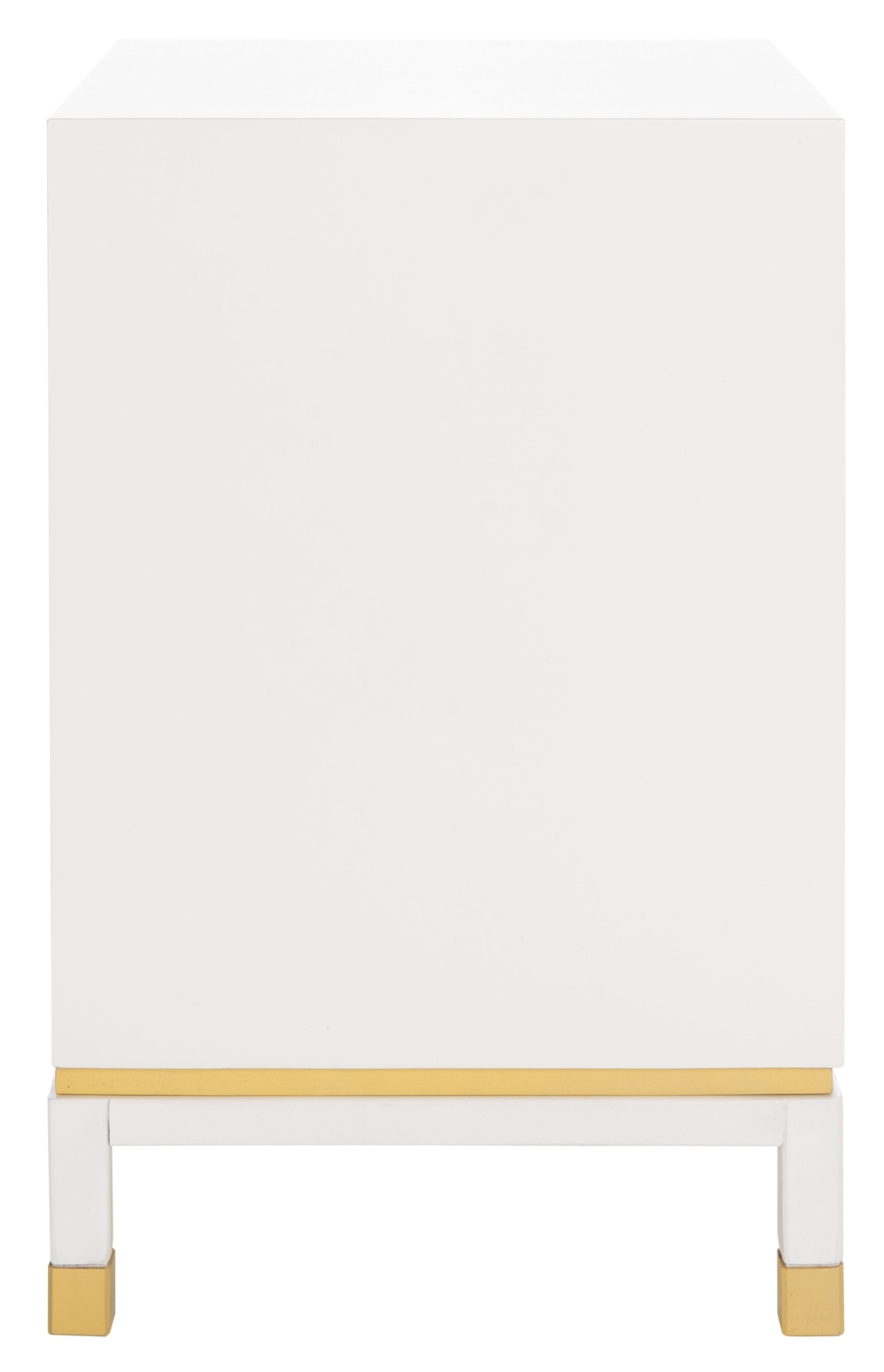 Baskin 3 Drawer Accent Table - White - Safavieh - Image 5