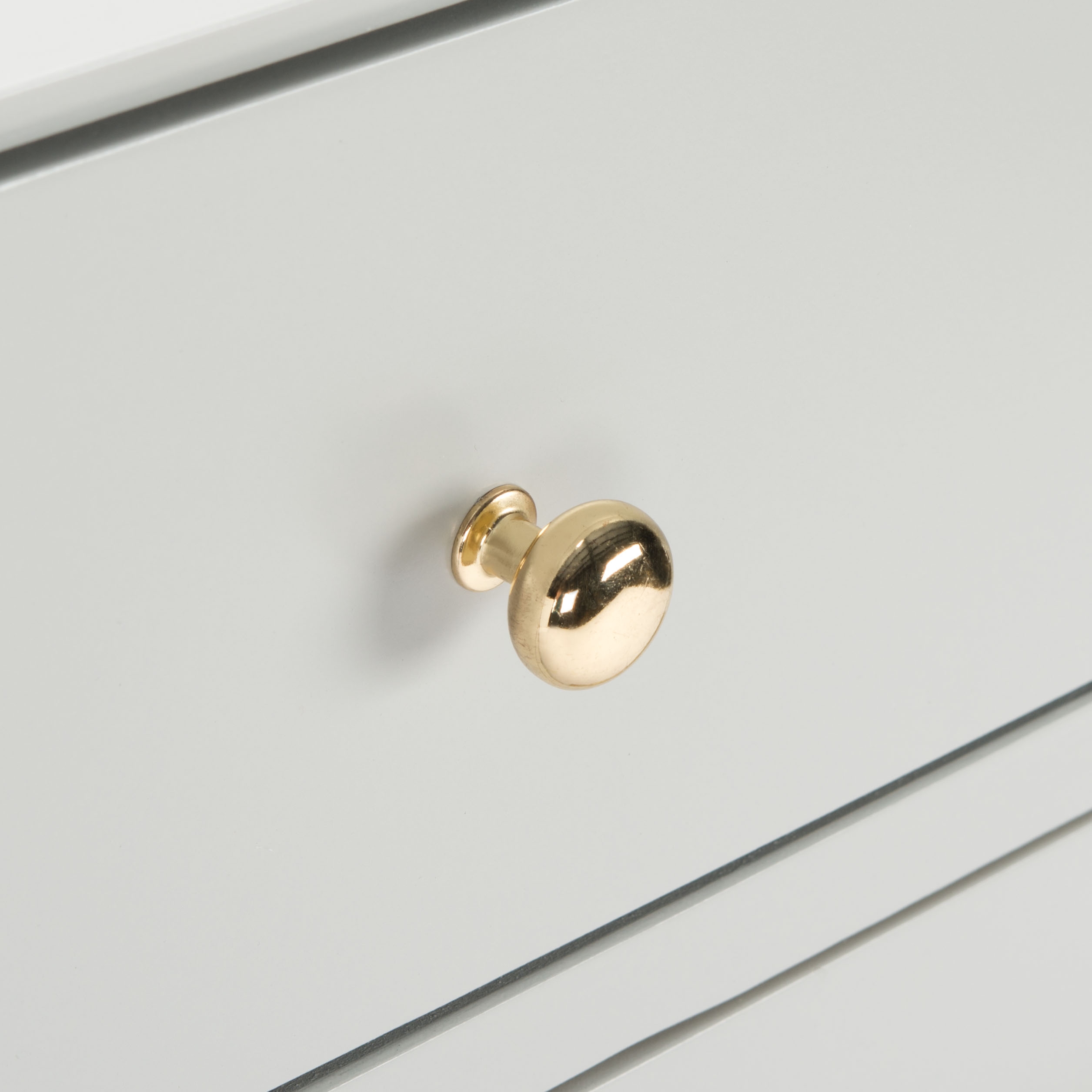 Madden Retro Dresser - Grey/Brass - Arlo Home - Image 2