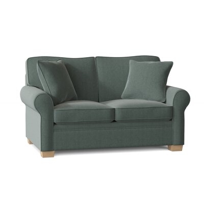 Drake 61" Rolled Arm Loveseat - Image 0