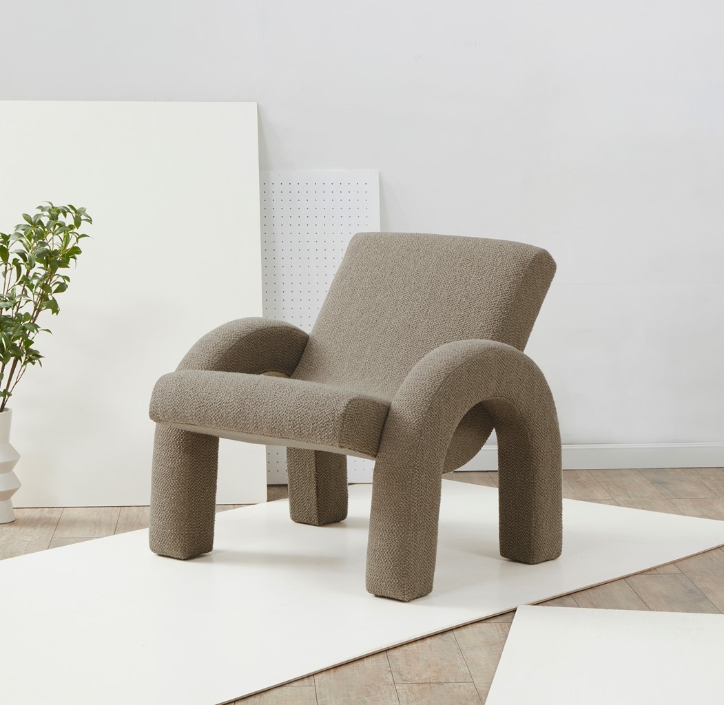 Marianne Accent Chair - Light Brown - Image 1