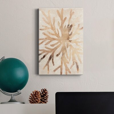 Parchment Coral II Premium Gallery Wrapped Canvas - Ready To Hang - Image 0