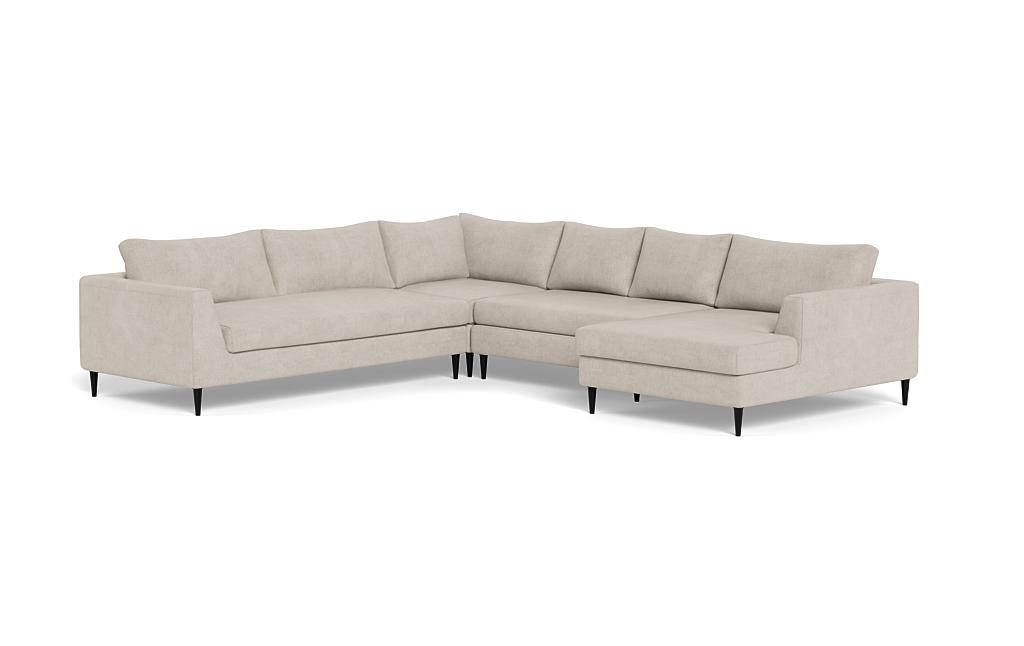 Asher Asher 4-Piece Corner Right Chaise Sectional - Image 2