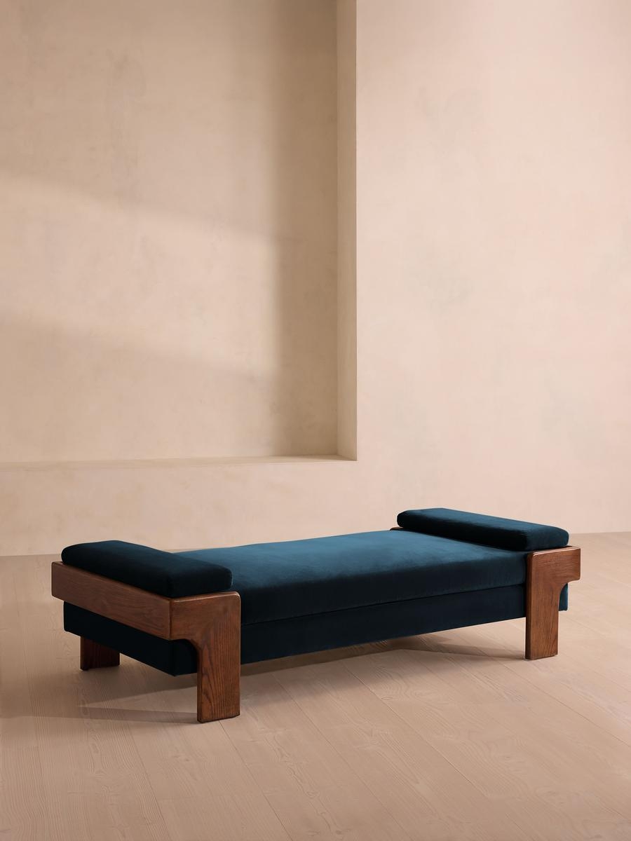 Marcia Daybed, Royal Blue Velvet, US - Image 0