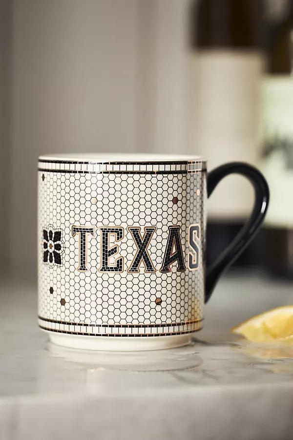 The Bistro Tile Stoneware Mug: Jetsetter Edition - Image 0