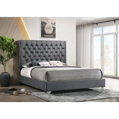 Olivo Tufted Upholstered Platform Bed - Image 0