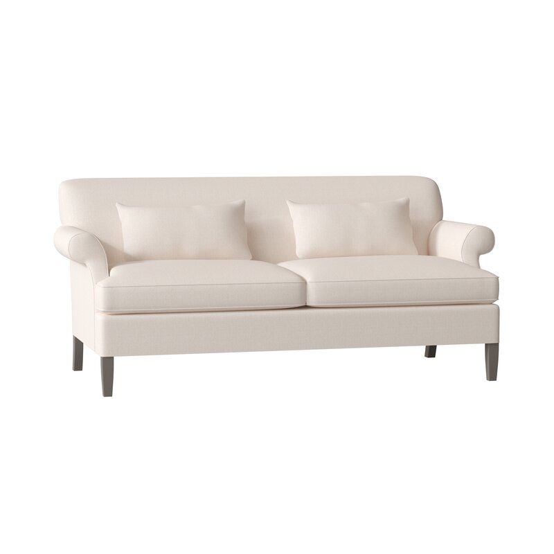 Duralee Furniture York Sofa Body Fabric: Zola Parchment - Image 0