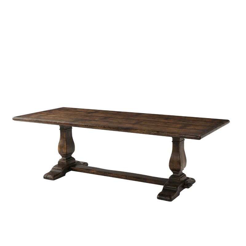 Theodore Alexander Althorp - Victory Oak Victory Dining Table - Image 0