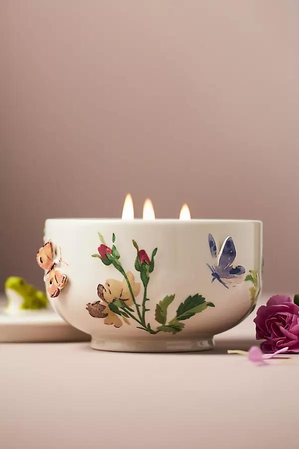 Gardenia Fruity Clementine & Jasmine Ceramic Candle - Image 0