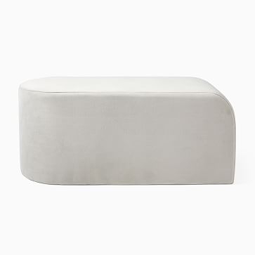 Tilly Large Ottoman, Poly, Twill, Sand, Concealed Support - Image 2