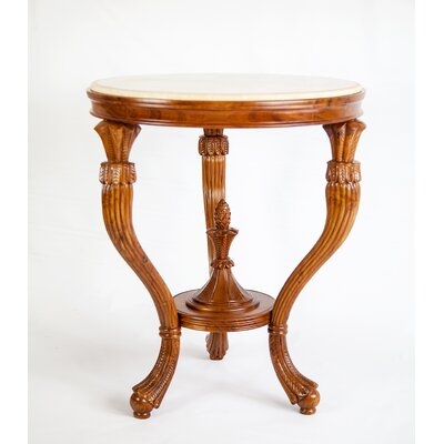 Solid Wood 3 Legs Coffee Table - Image 0