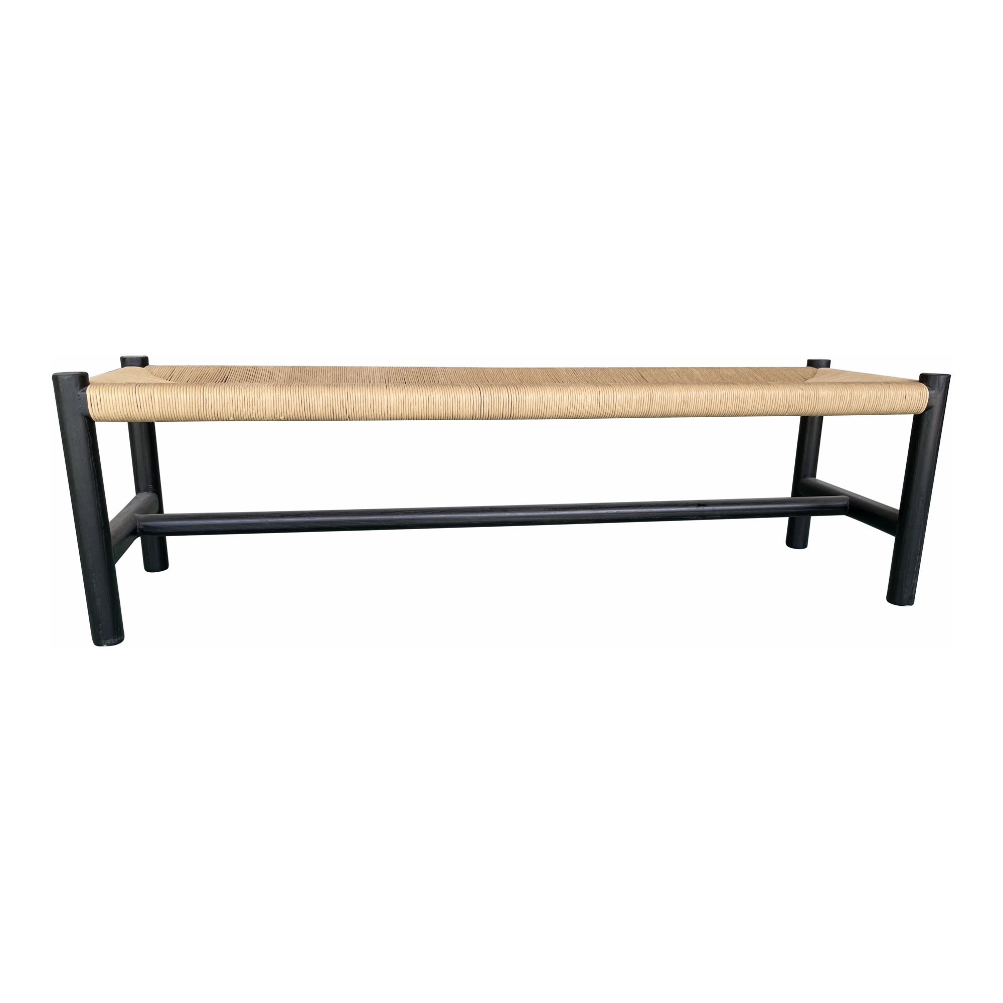 Hawthorn Large Bench Black - Image 0