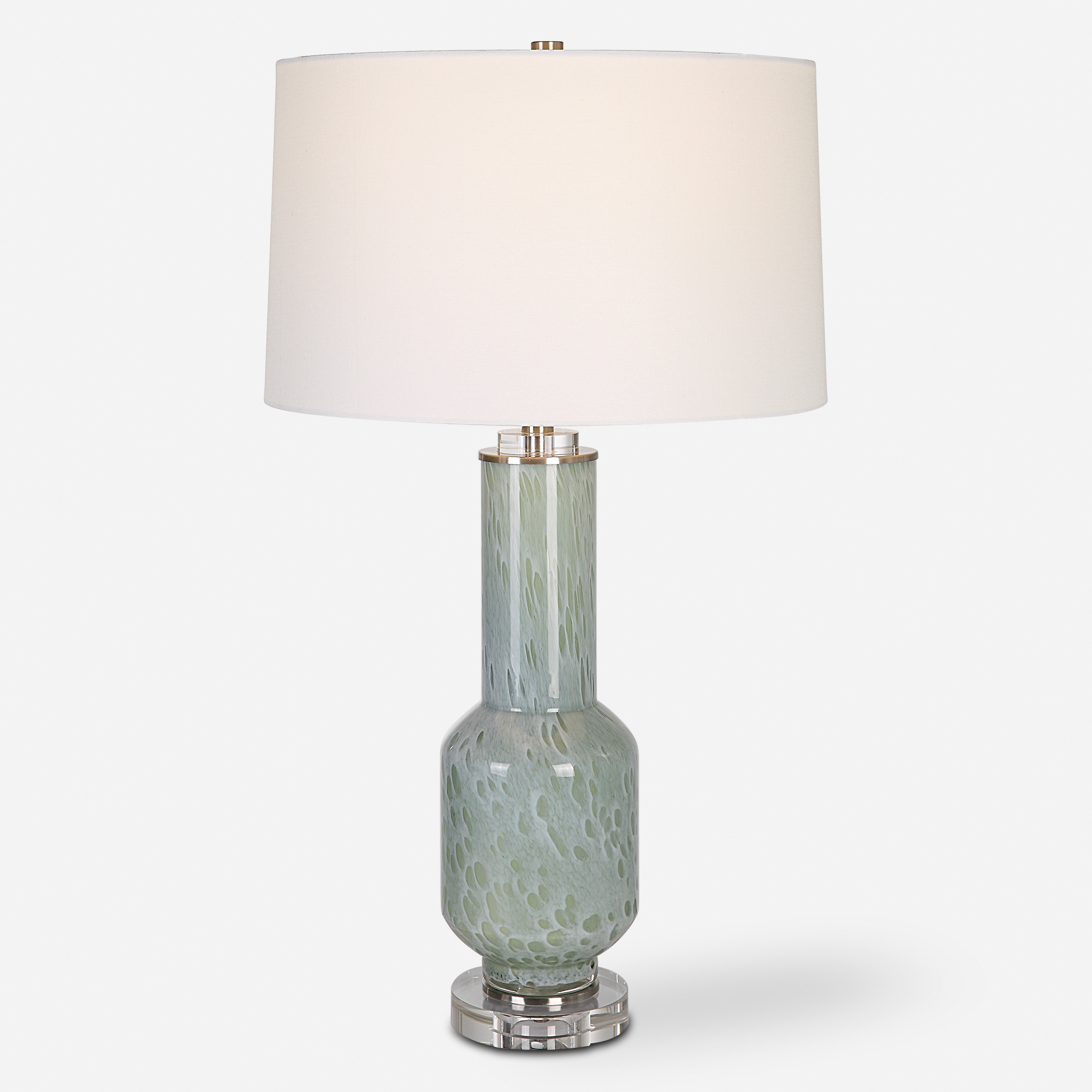 Imperia Aqua Gray Table Lamp - Image 0