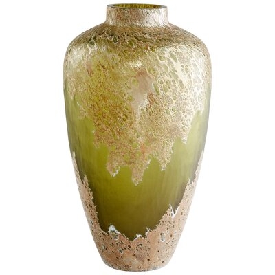 Alkali Brown 13.75'' Glass Table Vase - Image 0
