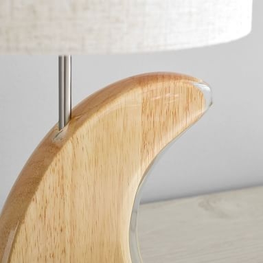 Kelly Slater Wave Resin Table Lamp, Natural - Image 4