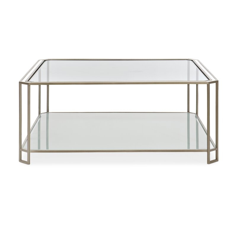 Caracole Classic Center Stage Square Coffee Table - Image 0